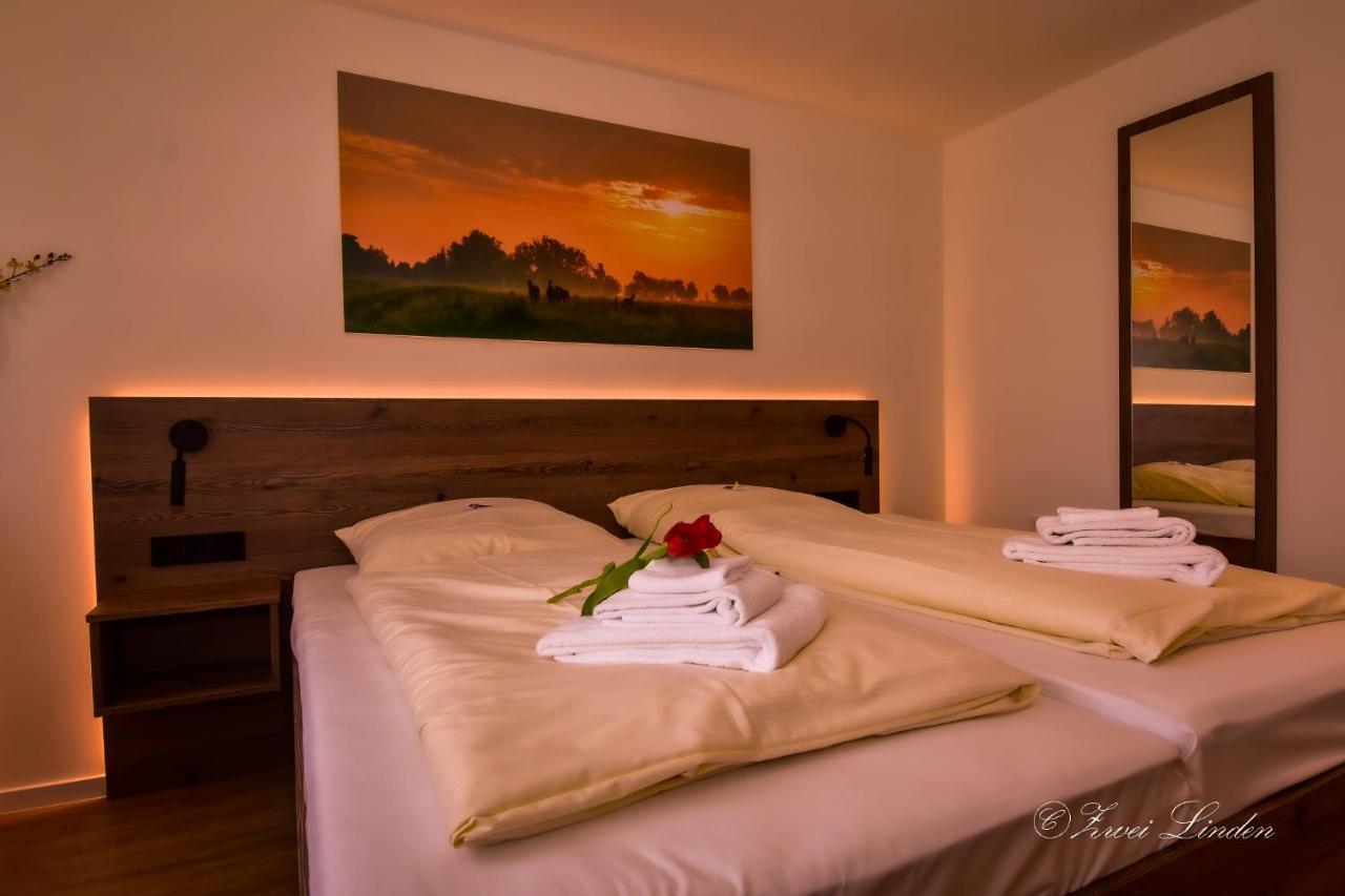 Hotel Zwei Linden - Links Der Elbe - Niedersachsen Balje المظهر الخارجي الصورة