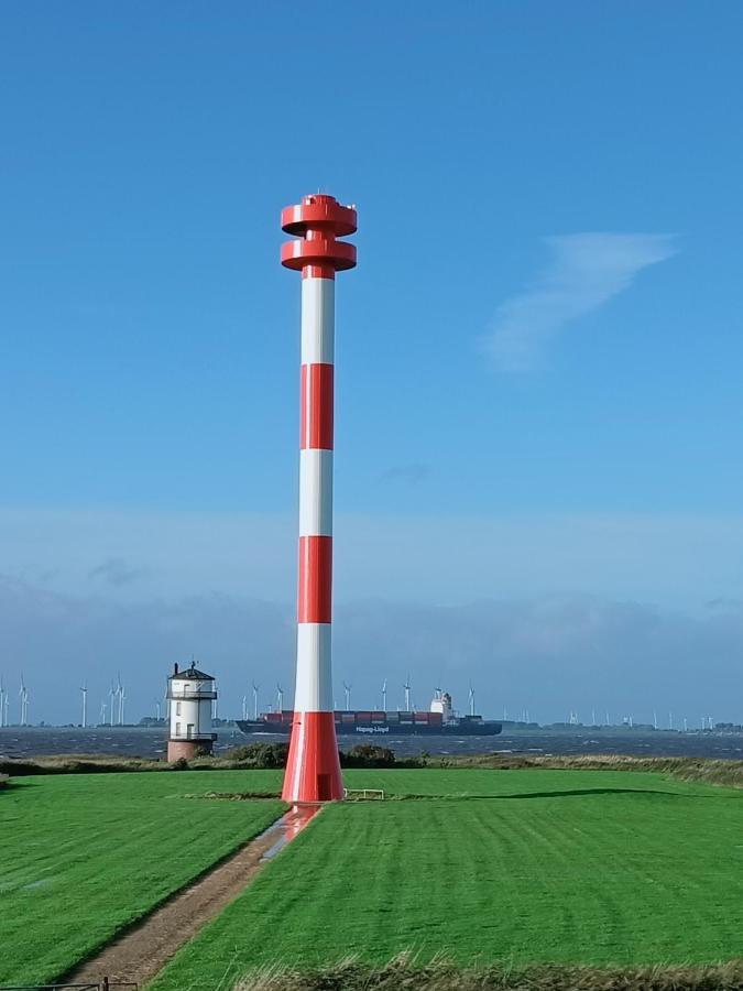 Hotel Zwei Linden - Links Der Elbe - Niedersachsen Balje المظهر الخارجي الصورة