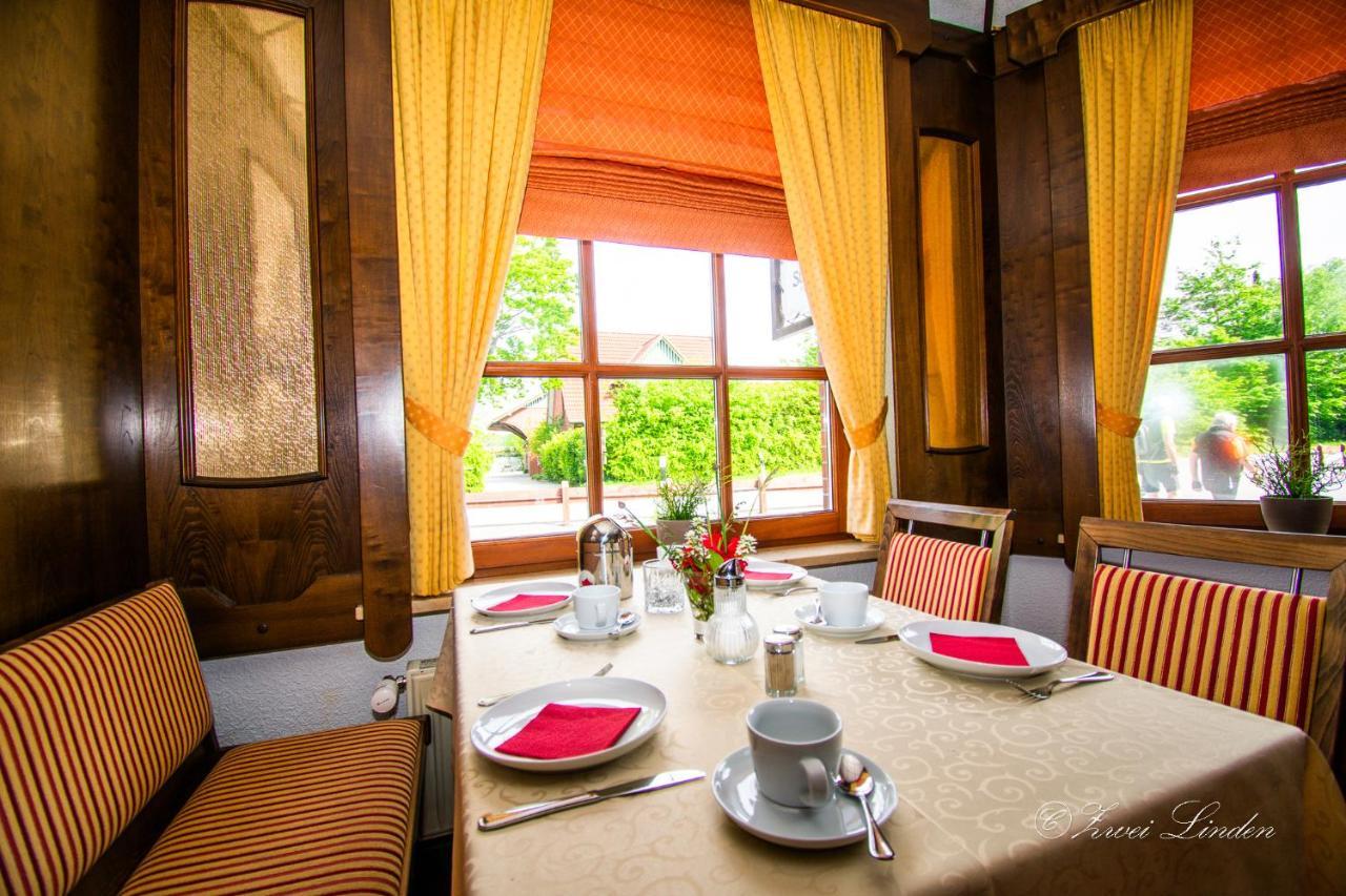 Hotel Zwei Linden - Links Der Elbe - Niedersachsen Balje المظهر الخارجي الصورة