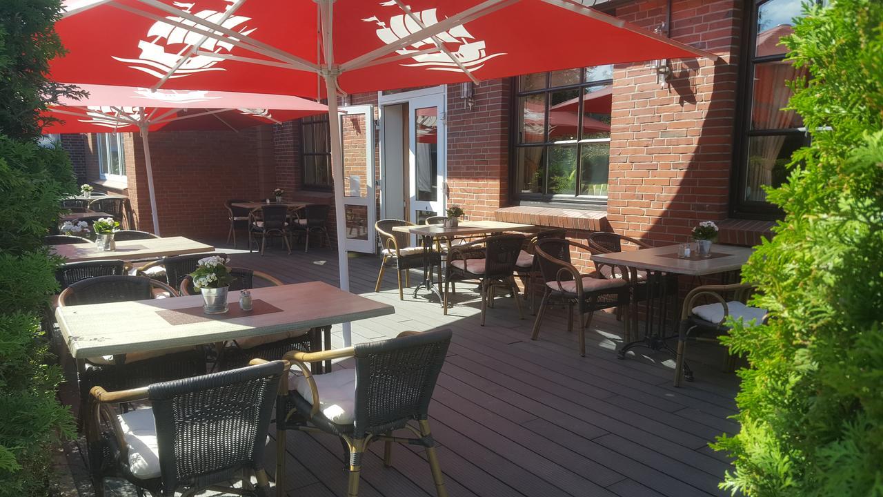 Hotel Zwei Linden - Links Der Elbe - Niedersachsen Balje المظهر الخارجي الصورة